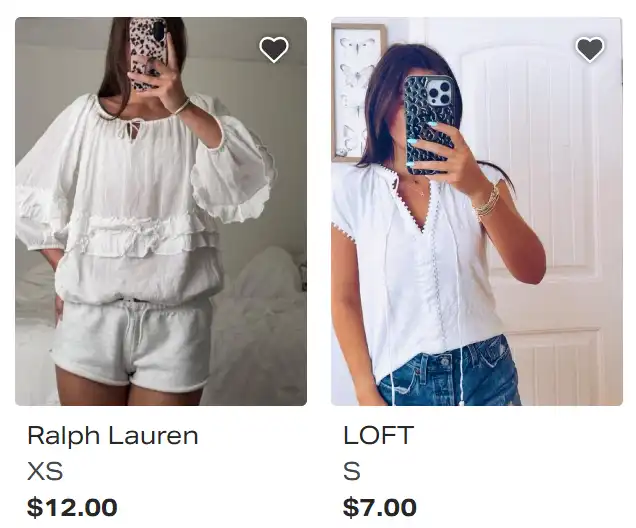Depop On-model Photo