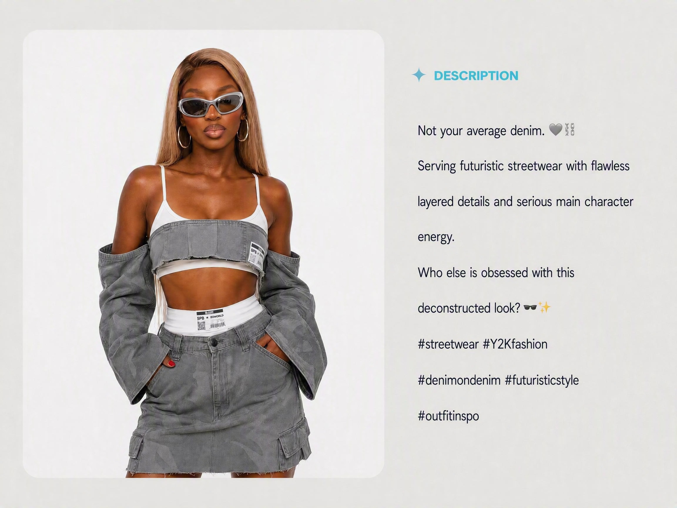 Texte für Marketingkampagnen von Modemarken und veröffentlichungsfertige Social Captions