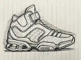 shoes sketch 1