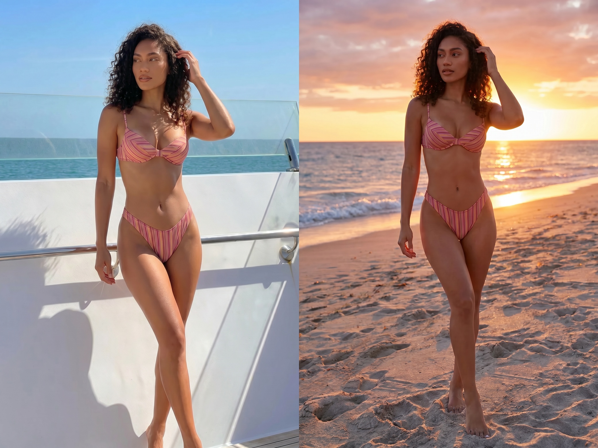 Escena generada por IA con iluminación natural