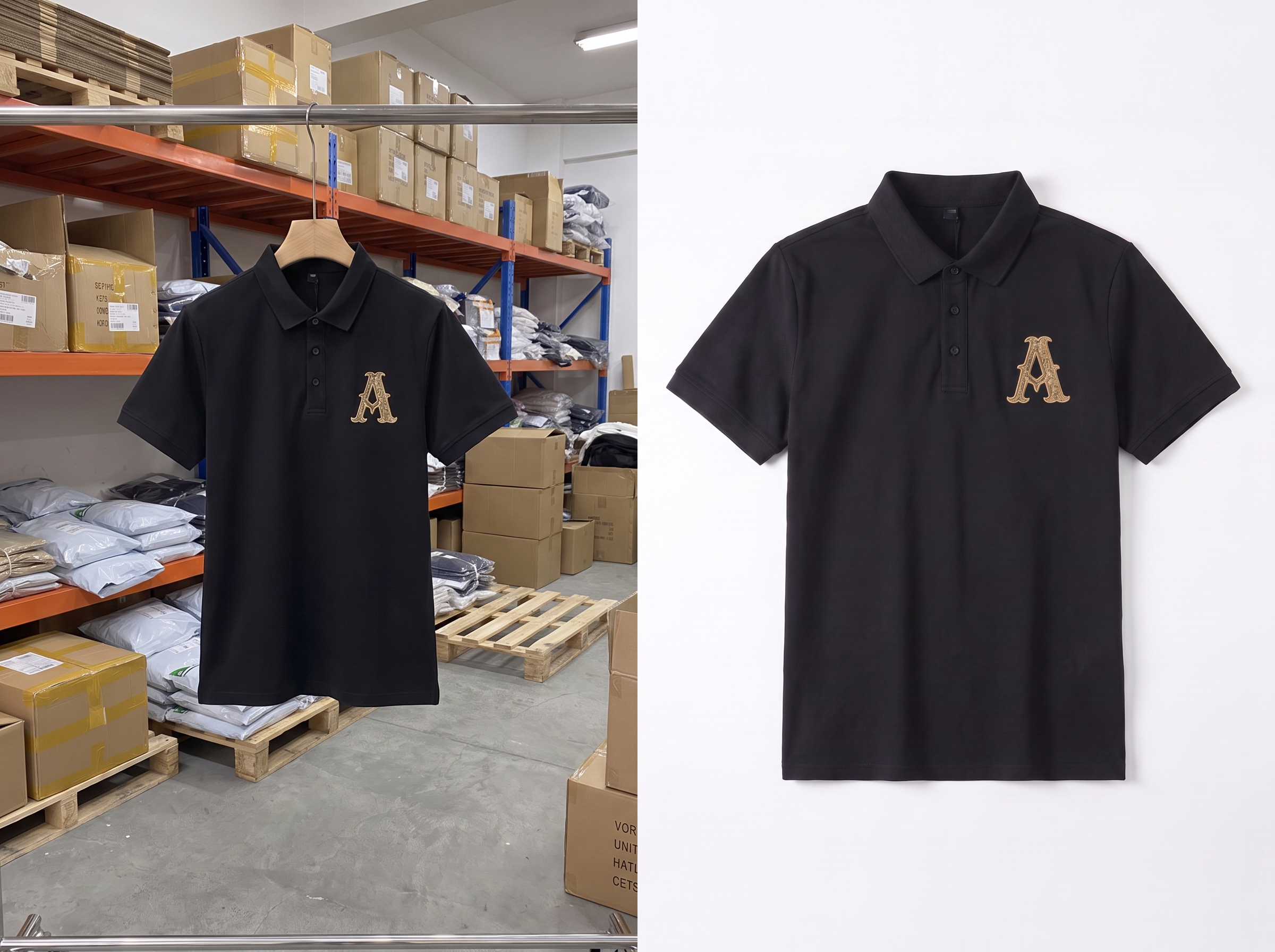 Extracción de ropa con IA a partir de la imagen de un almacén