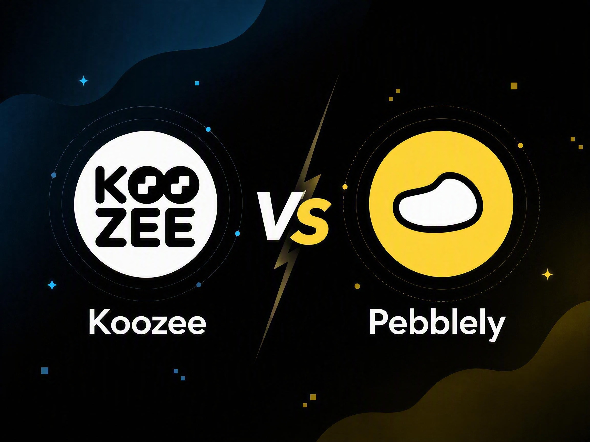 Pebblely vs Koozee comparison cover