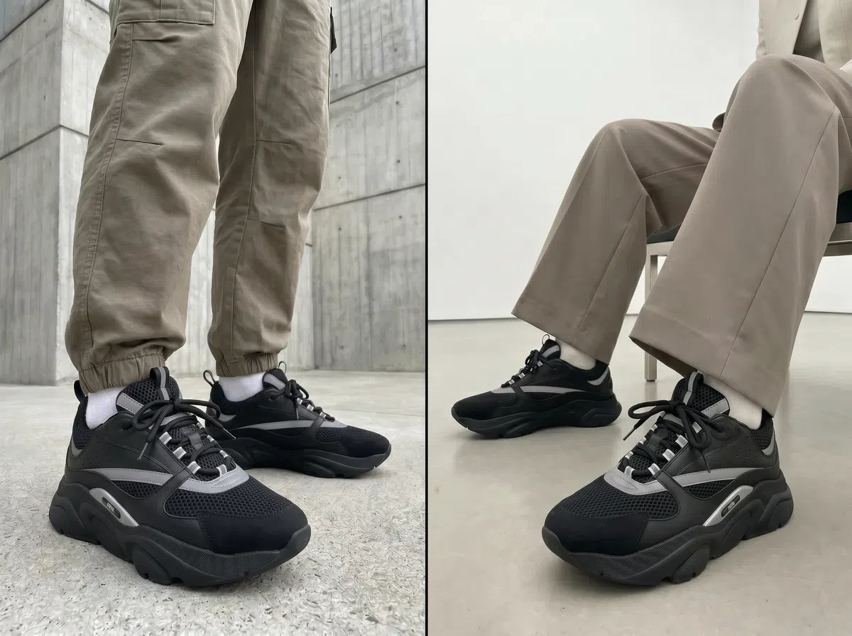 Generate multiple on-foot style variations of the same shoe with KOOZEE