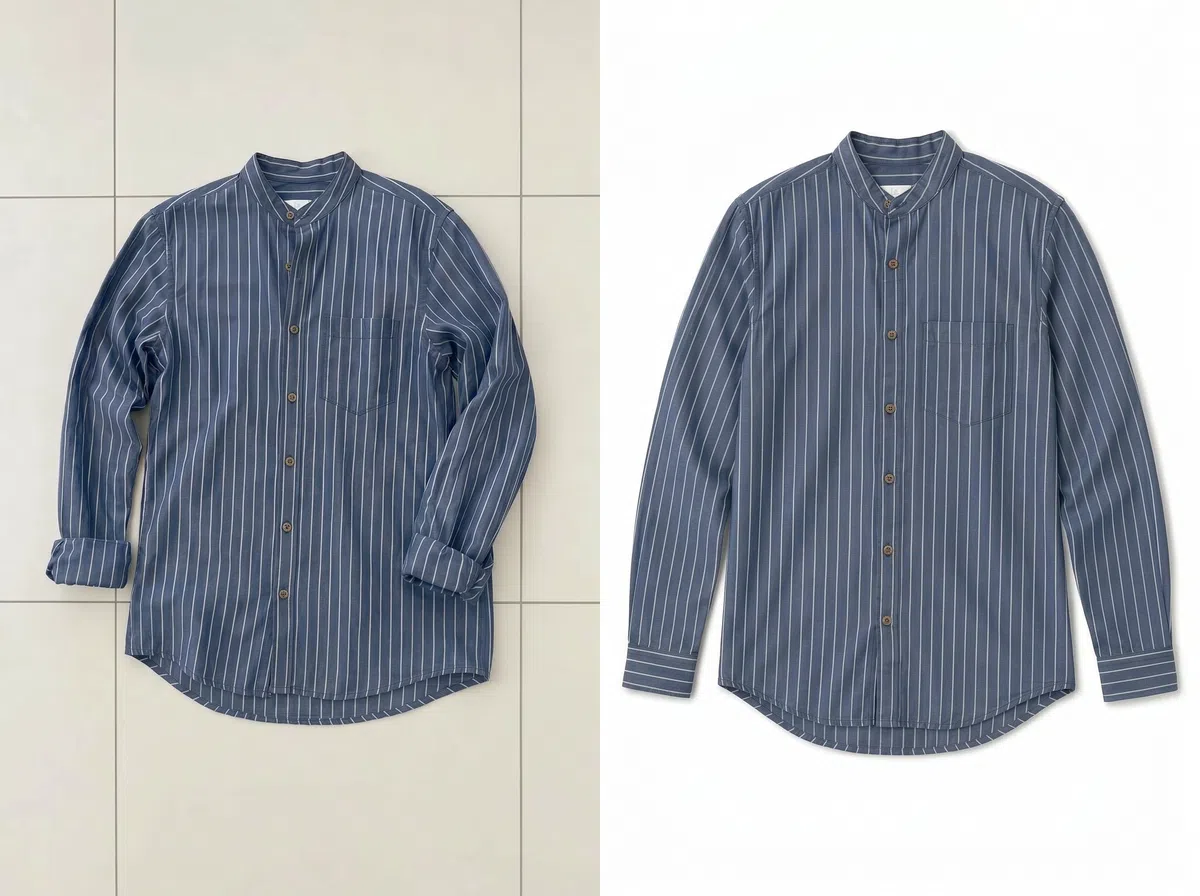 Koozee AI remove Clothes Wrinkle