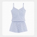 Image to prompt extracting details from a pajama reference image