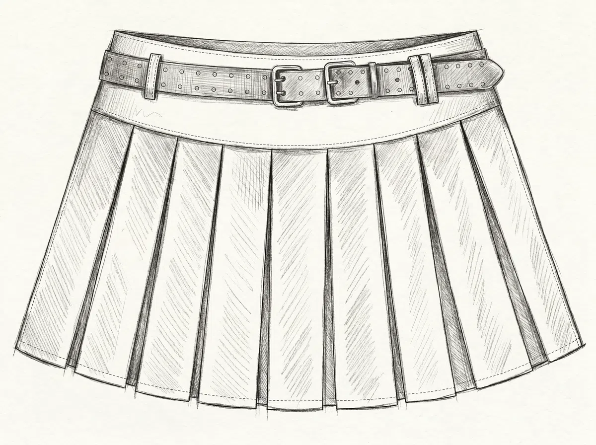 Upload a fashion sketch to KOOZEE and get a white-background product image