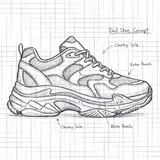 shoes sketch 2