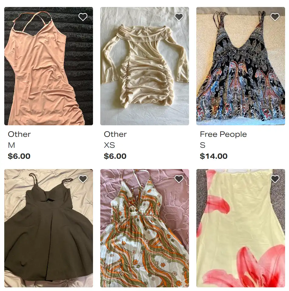Depop Flat Lay Photo
