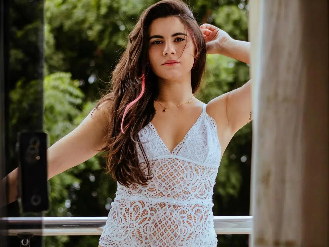 In the virtual try-on images generated by KOOZEE AI's lingerie try-on feature, the patterns and fabric details are clearly displayed.
