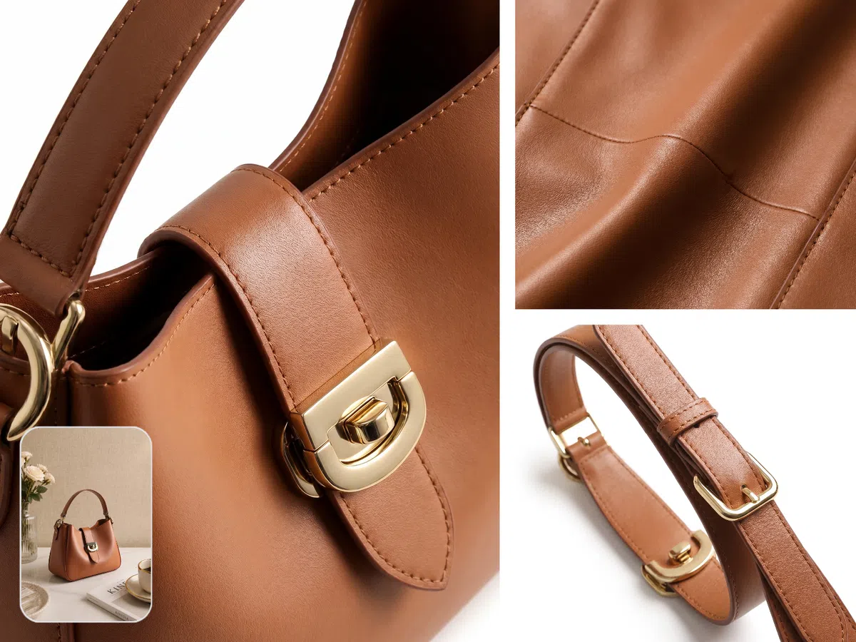 KOOZEE creating different product detail shots by clothing, shoe, and bag category