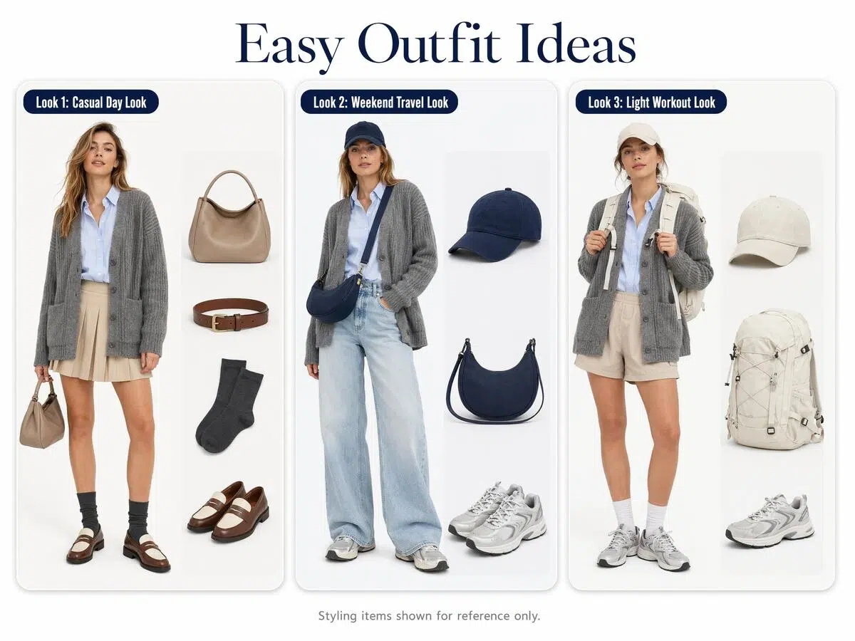 One clothing item generated in several Amazon A+ styles