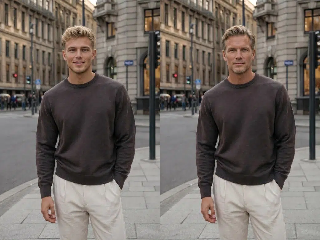 KOOZEE AI Model Swap generates new model images based on reference model images uploaded by the user