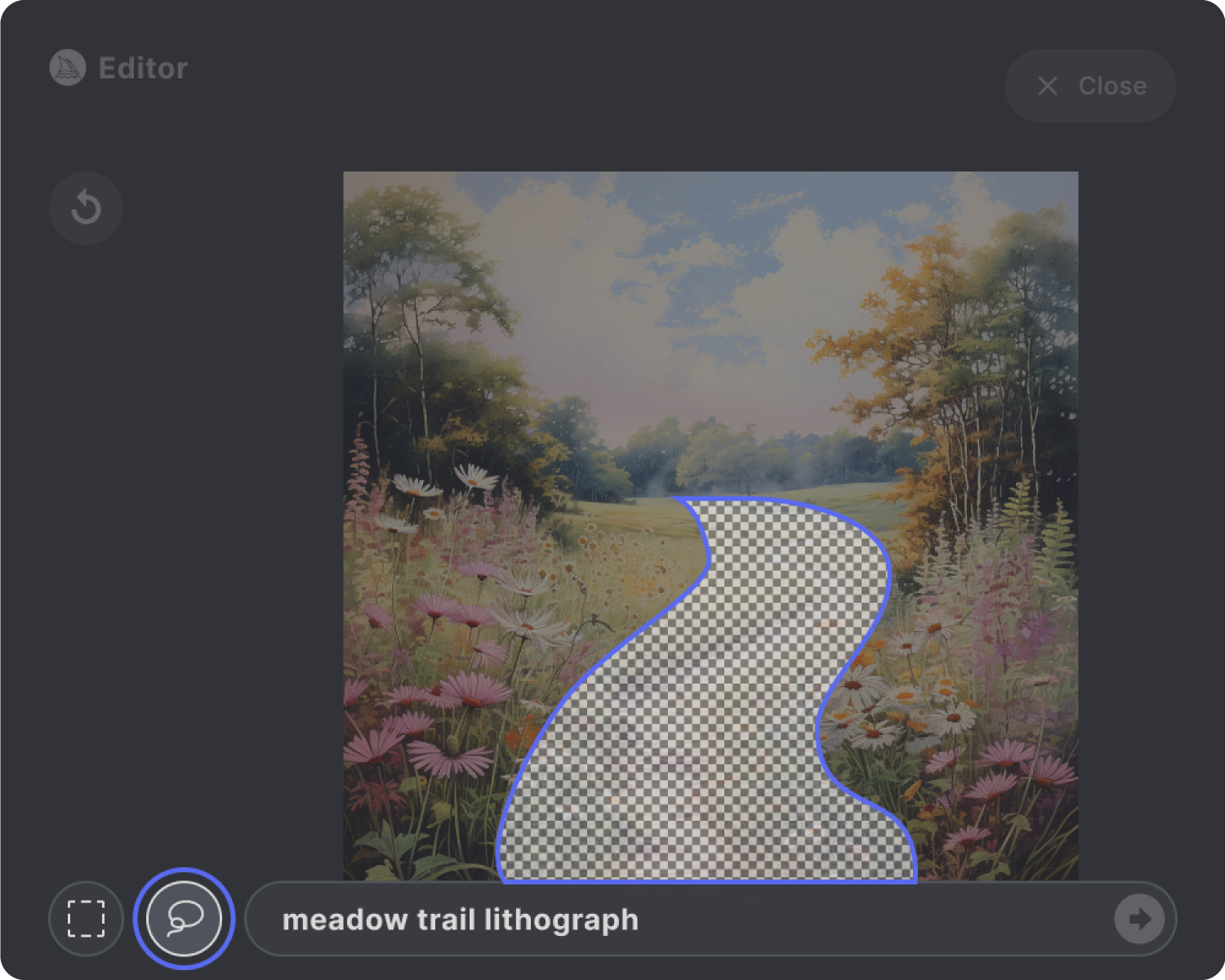 Midjourney Virtual Try-On - Use the Selection Brush