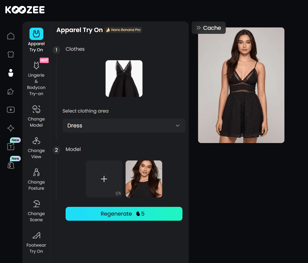 Best Pantyhose AI Virtual Try-on Tools - Koozee