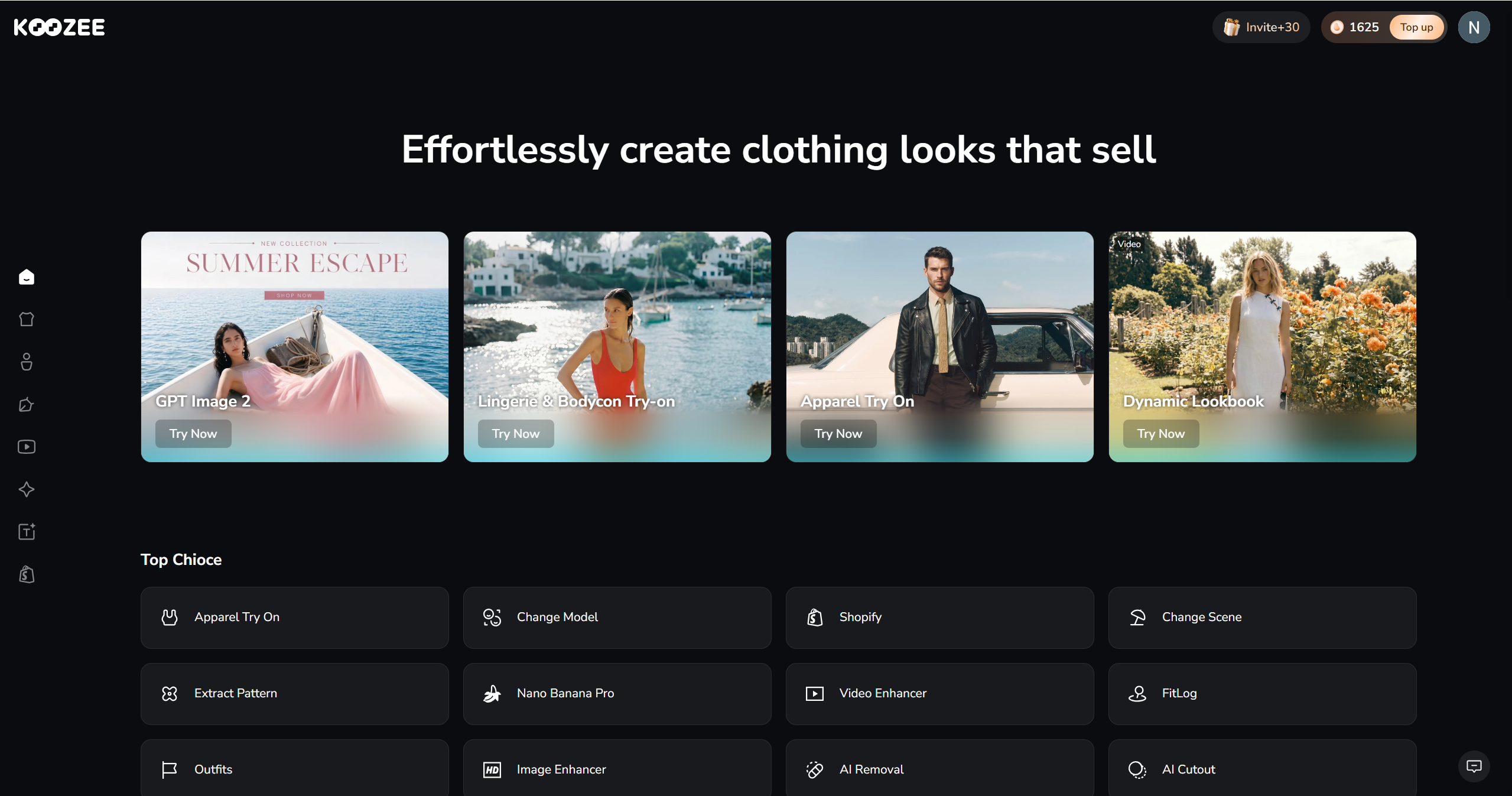 Best AI Fashion Model Generator - Koozee