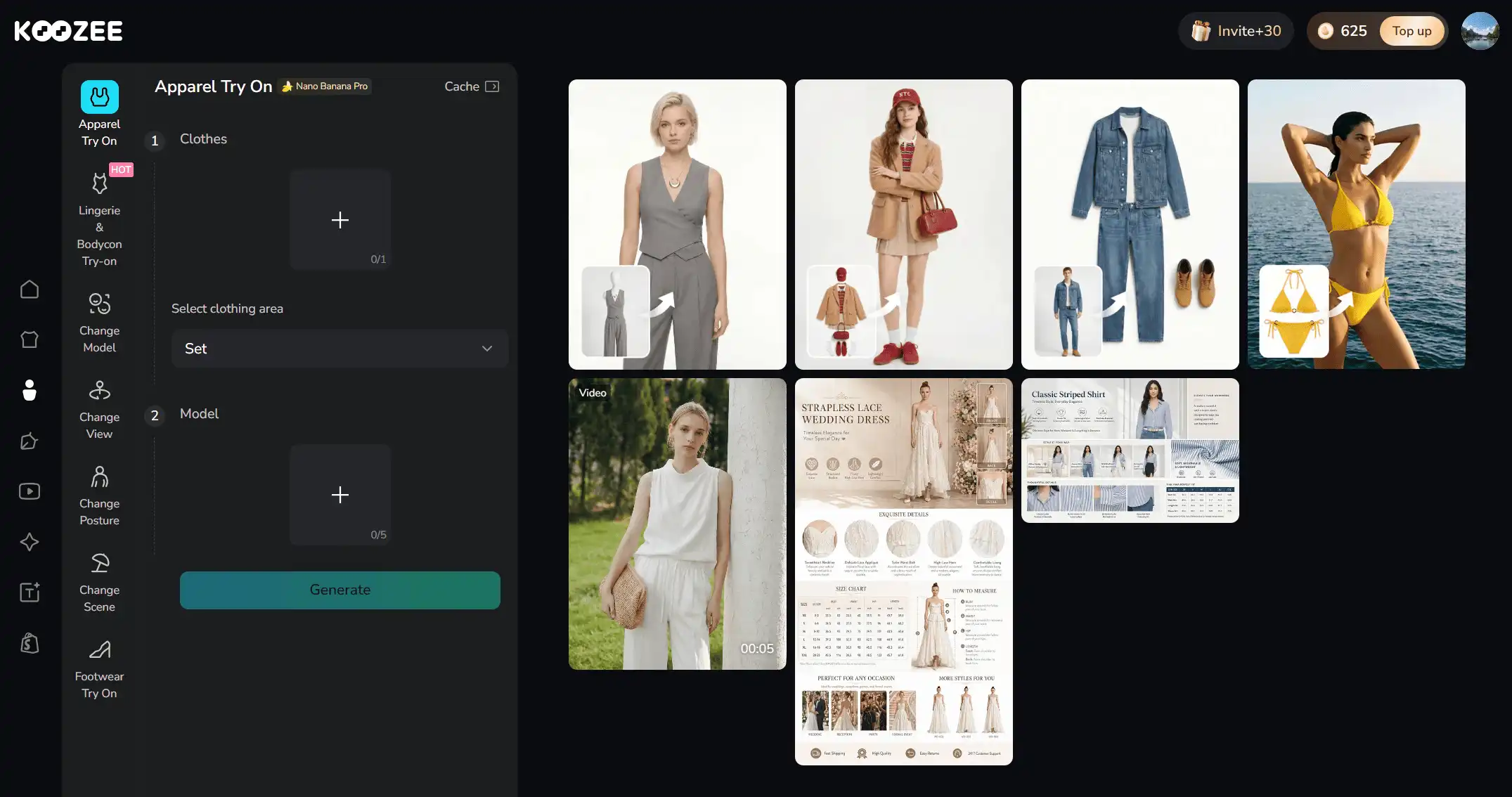 Koozee AI Photo/Video Generation