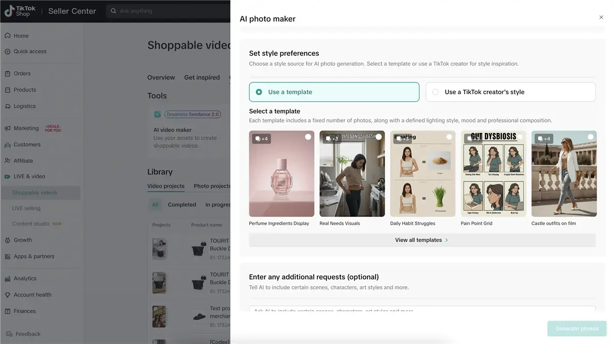 TikTok AI Photo Maker
