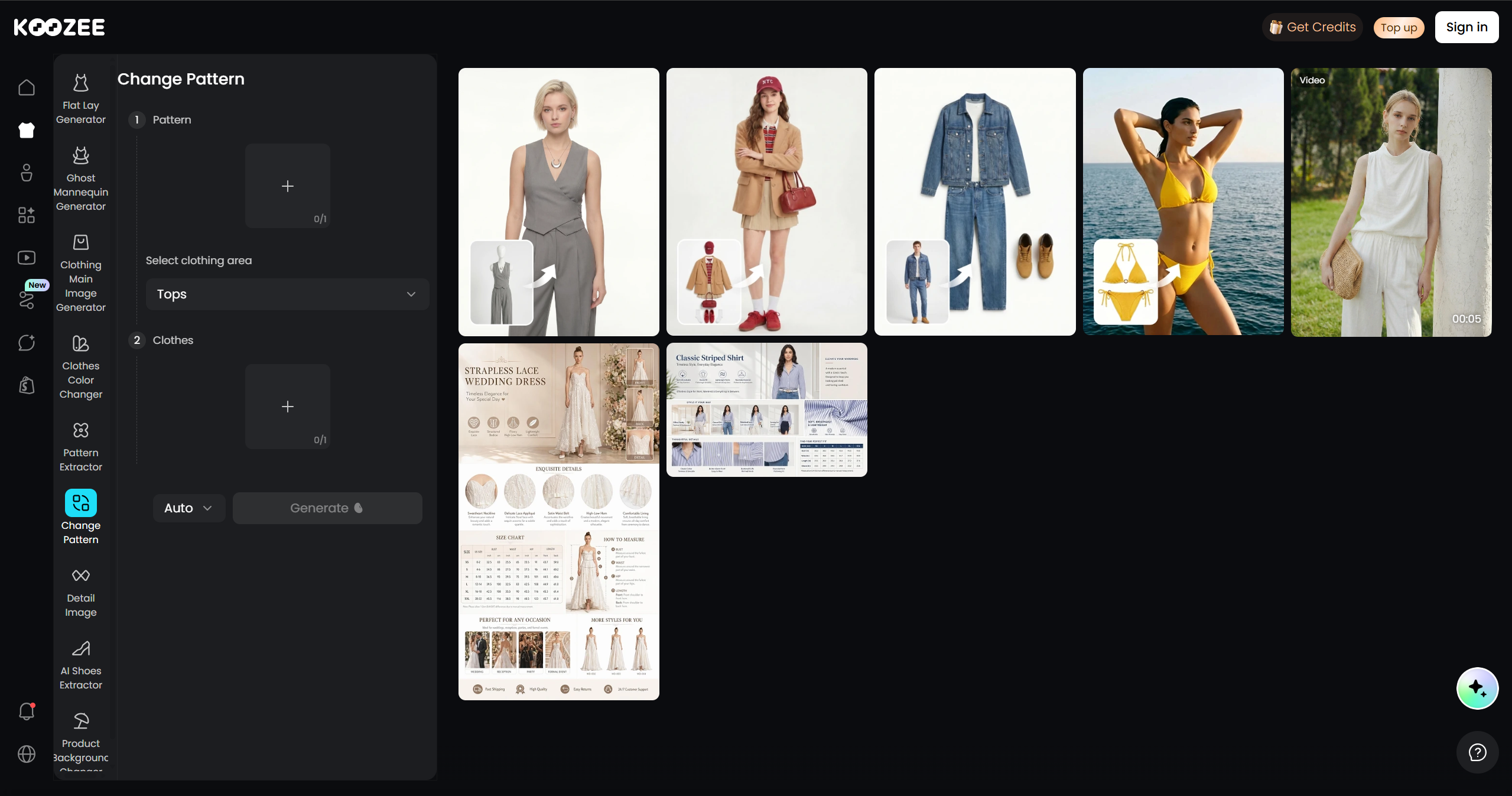 Create Professional Apparel Product Visuals with Koozee