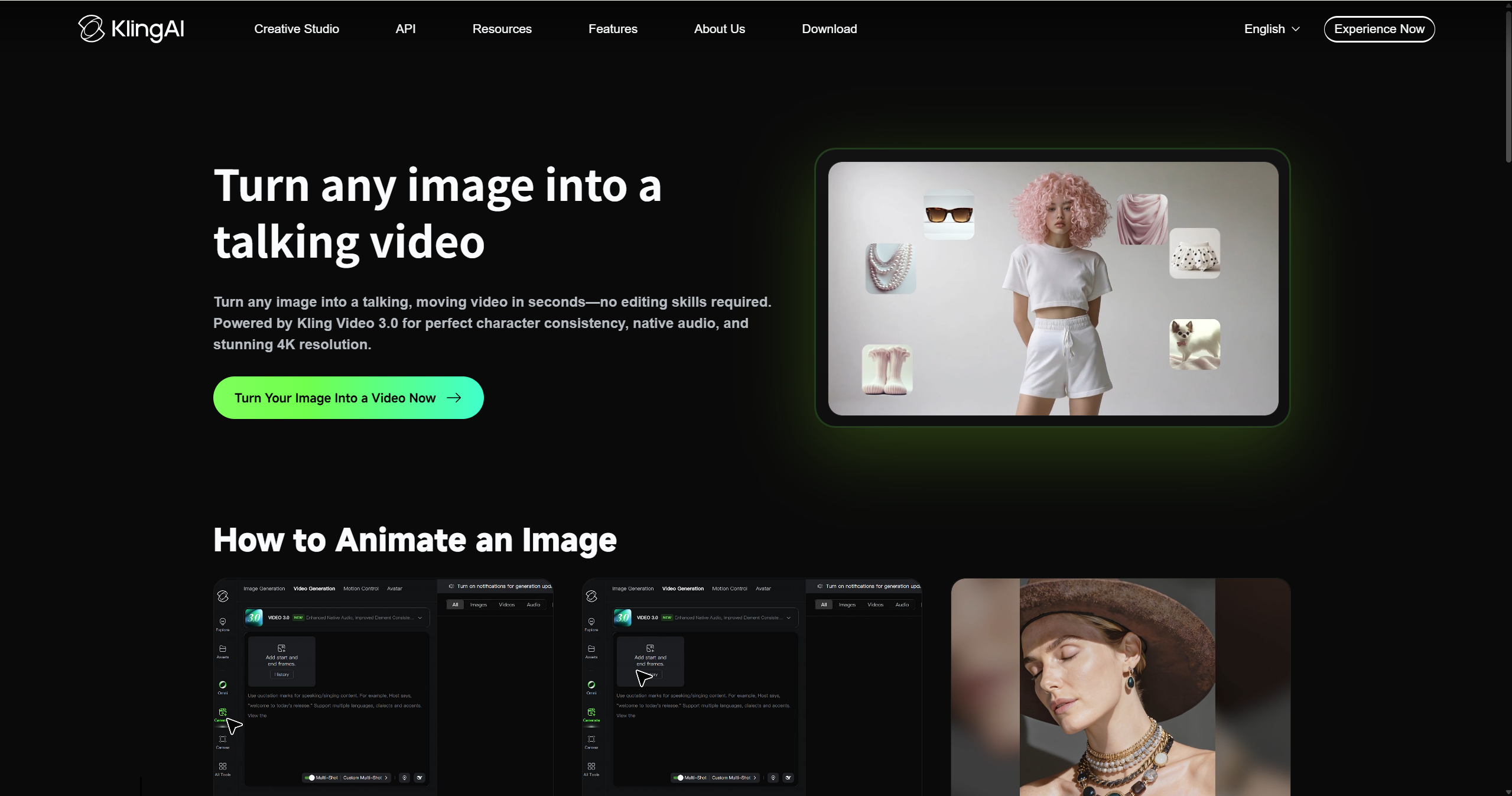 Kling AI for Walking Video Generation