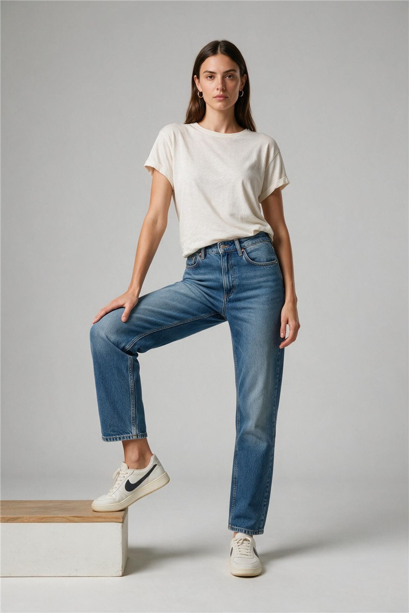 One Foot Up Pose