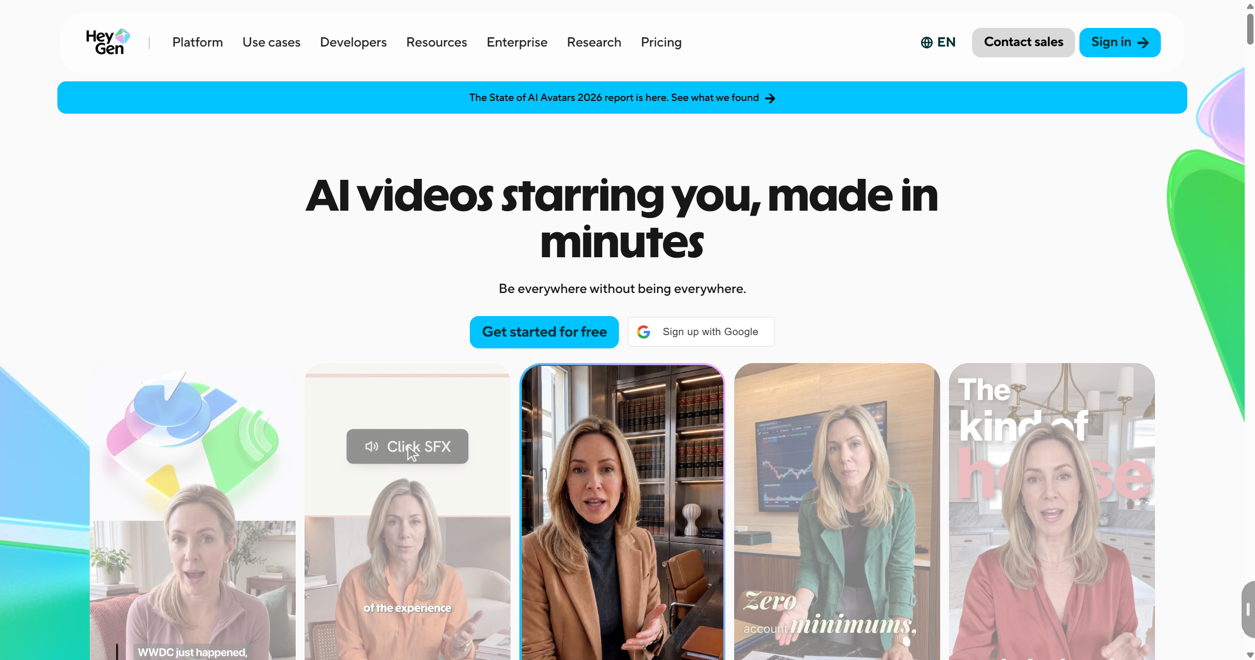 Dropshipping Video Ads Tool - HeyGen