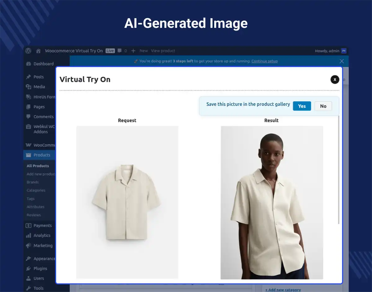 WooCommerce Virtual Try-on Plugin - Webkul