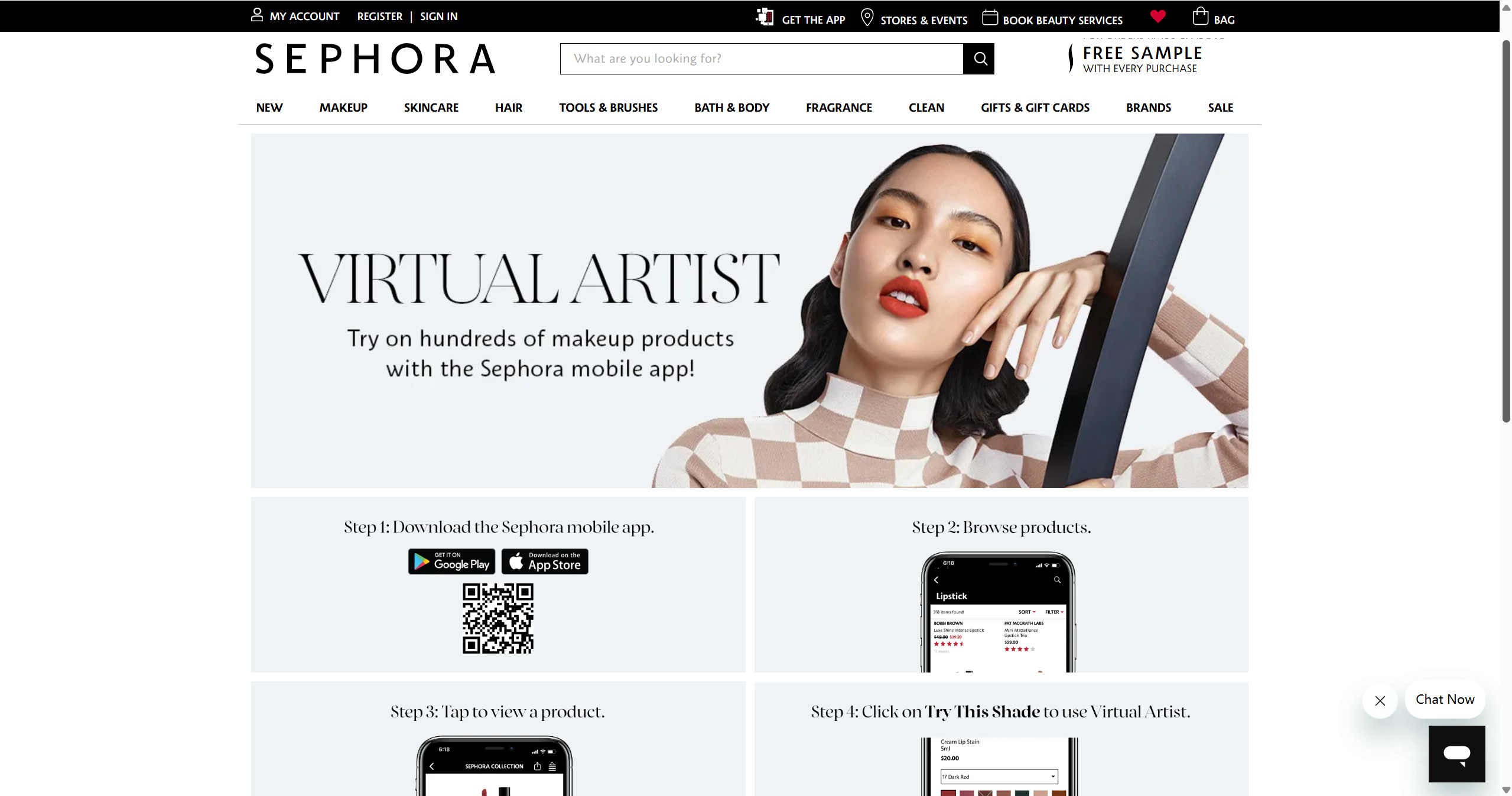 Best Beauty Virtual Try-On App - Sephora Virtual Artist