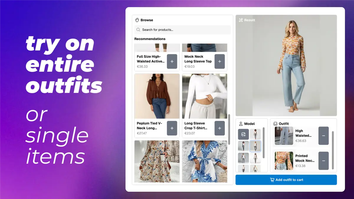 Best Virtual Try-on Apps for Shopify - Lit Outfit