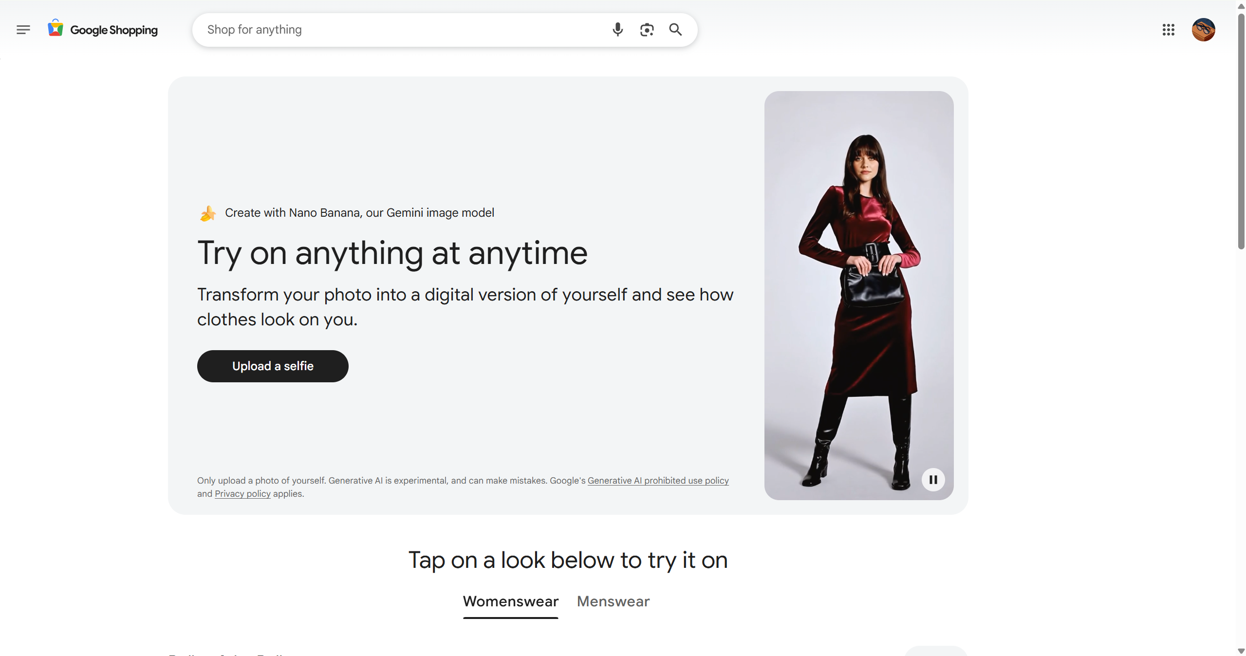 Best Virtual Try-On Apps - Google Shopping Try On