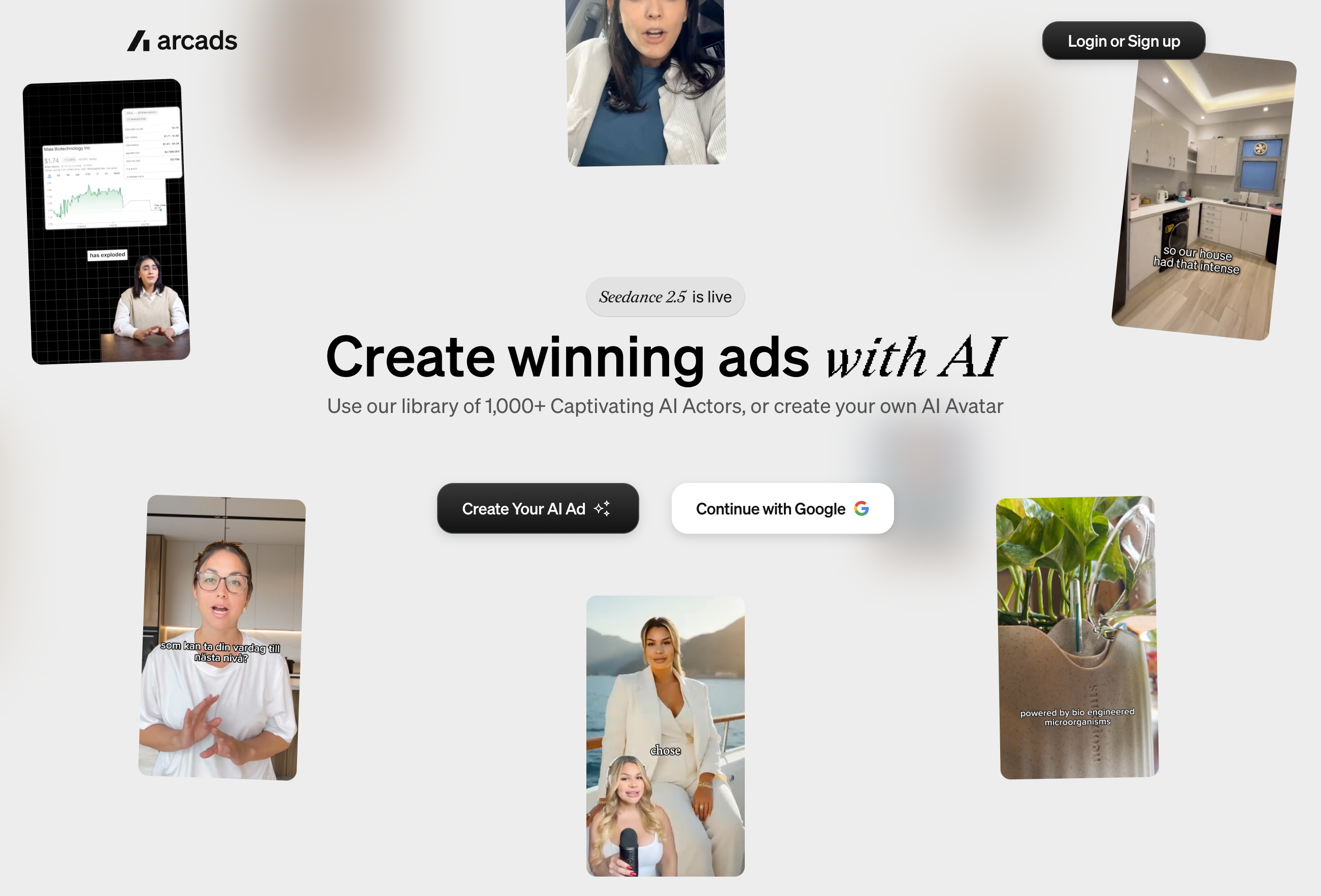 Best AI UGC video generator for ecommerce - Arcads