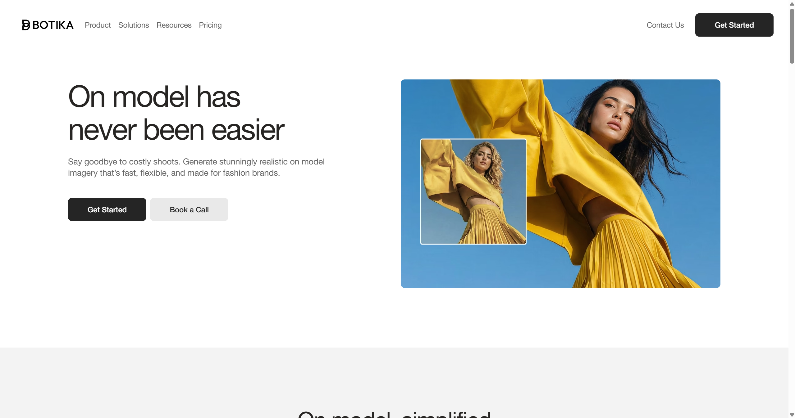 Best AI Fashion Model Generator - Botika