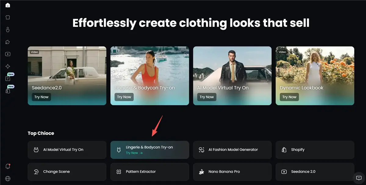 Best Bodysuit AI On-Model Photography Generator - Koozee