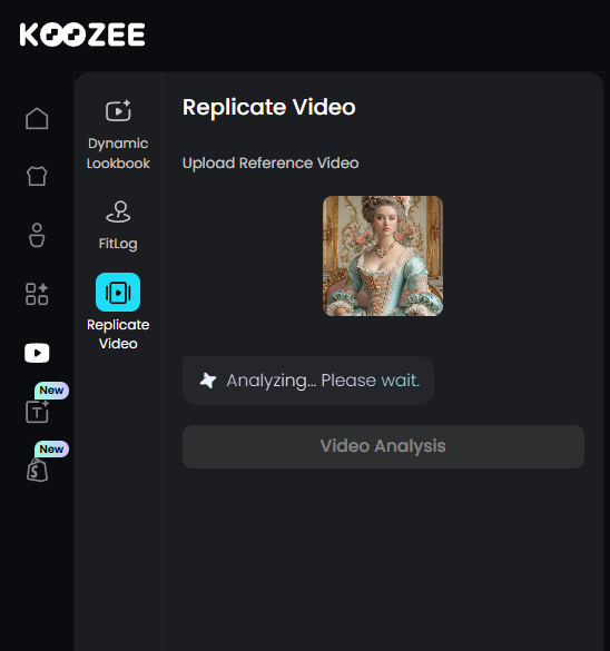 Upload the Reference Video