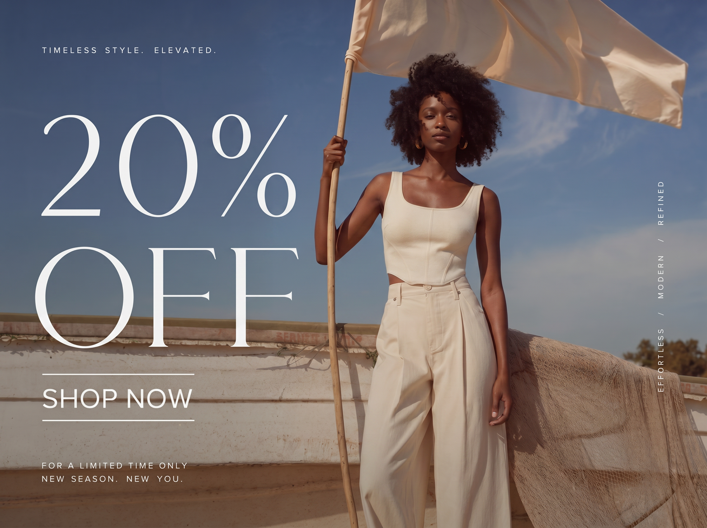 Minimalist outfit showing premium fashion sense outdoors
