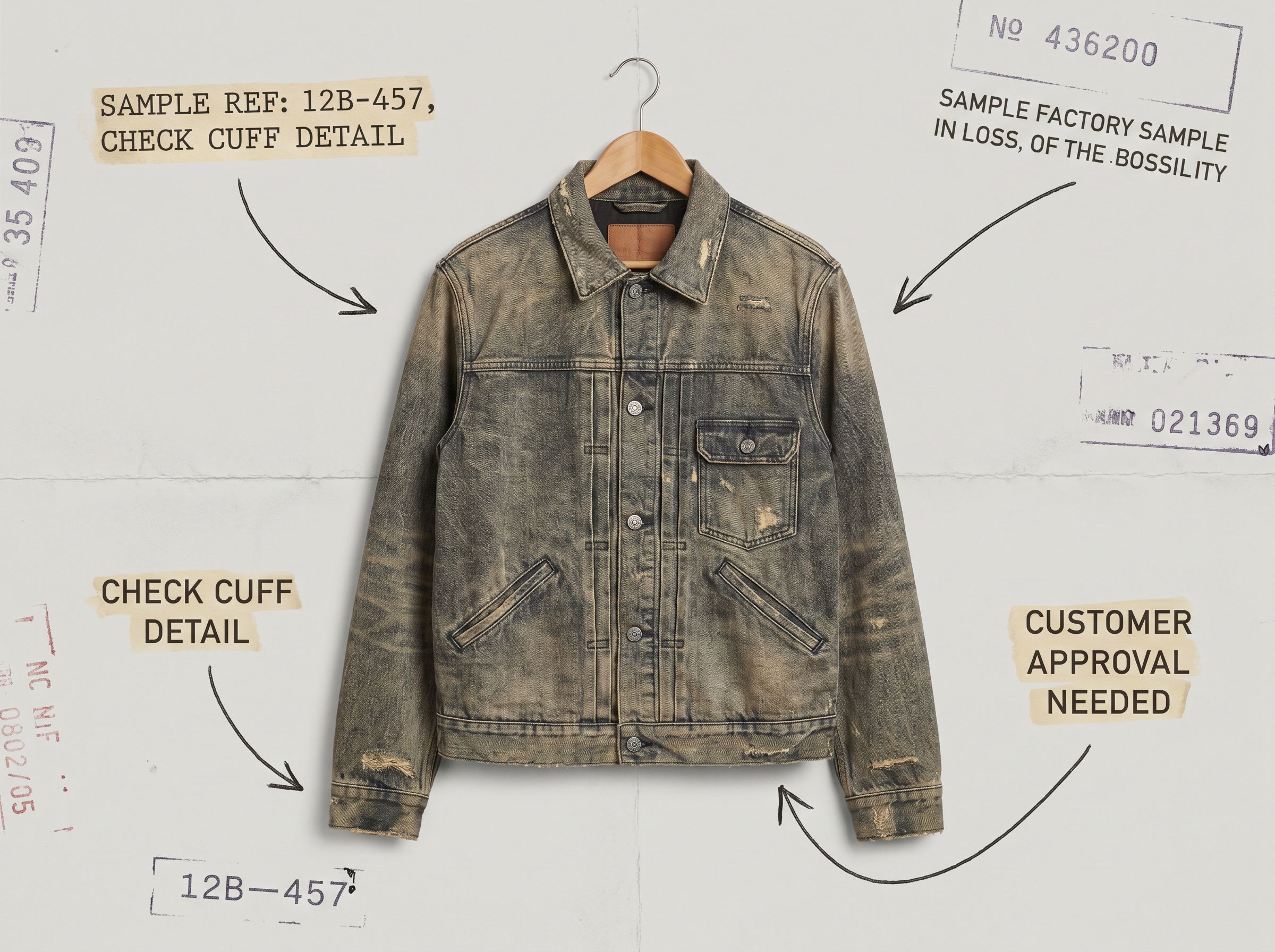 Clothing factory using AI removal to clean up product catalog photos