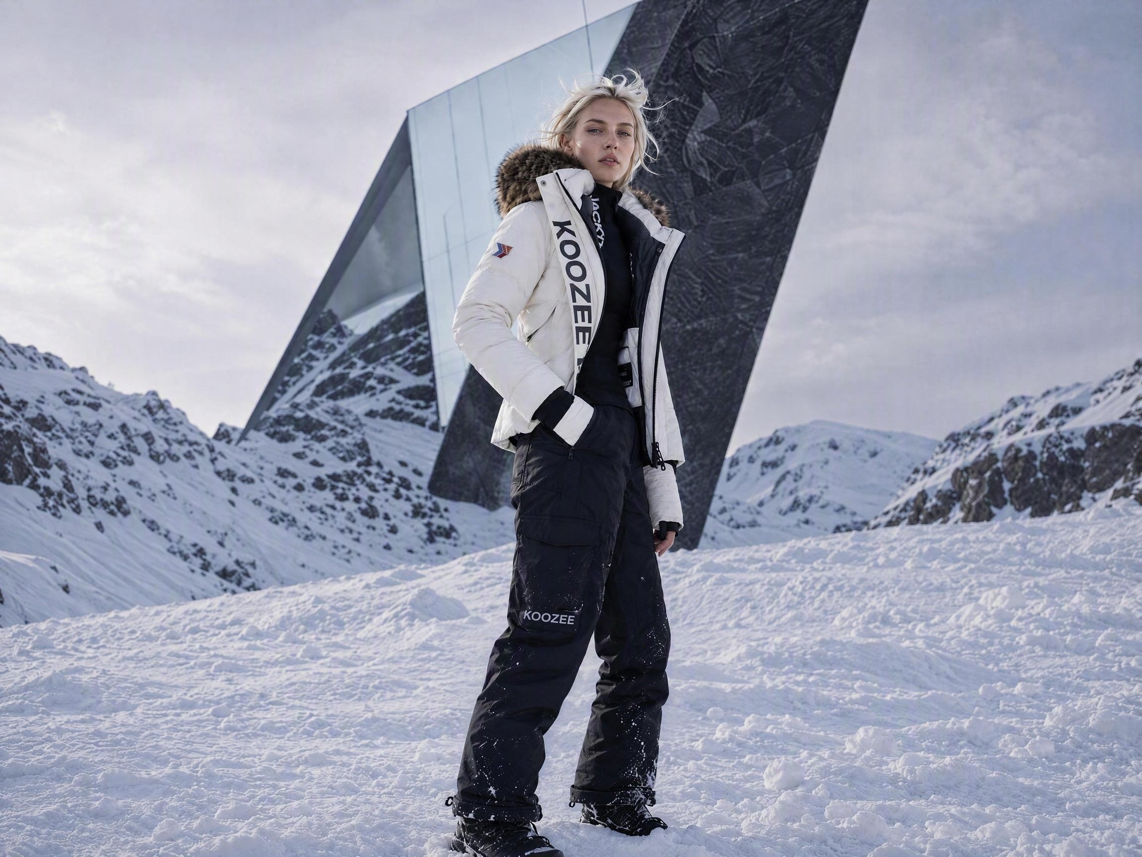 Referenzbild eines Modeoutfits zur Erstellung von Kleidungsbeschreibungen und Texten