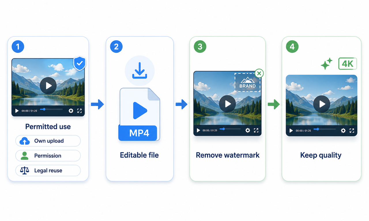RoboNeo AI video watermark remover