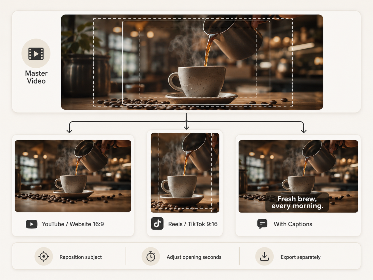 Adapt Videos for Each Platform