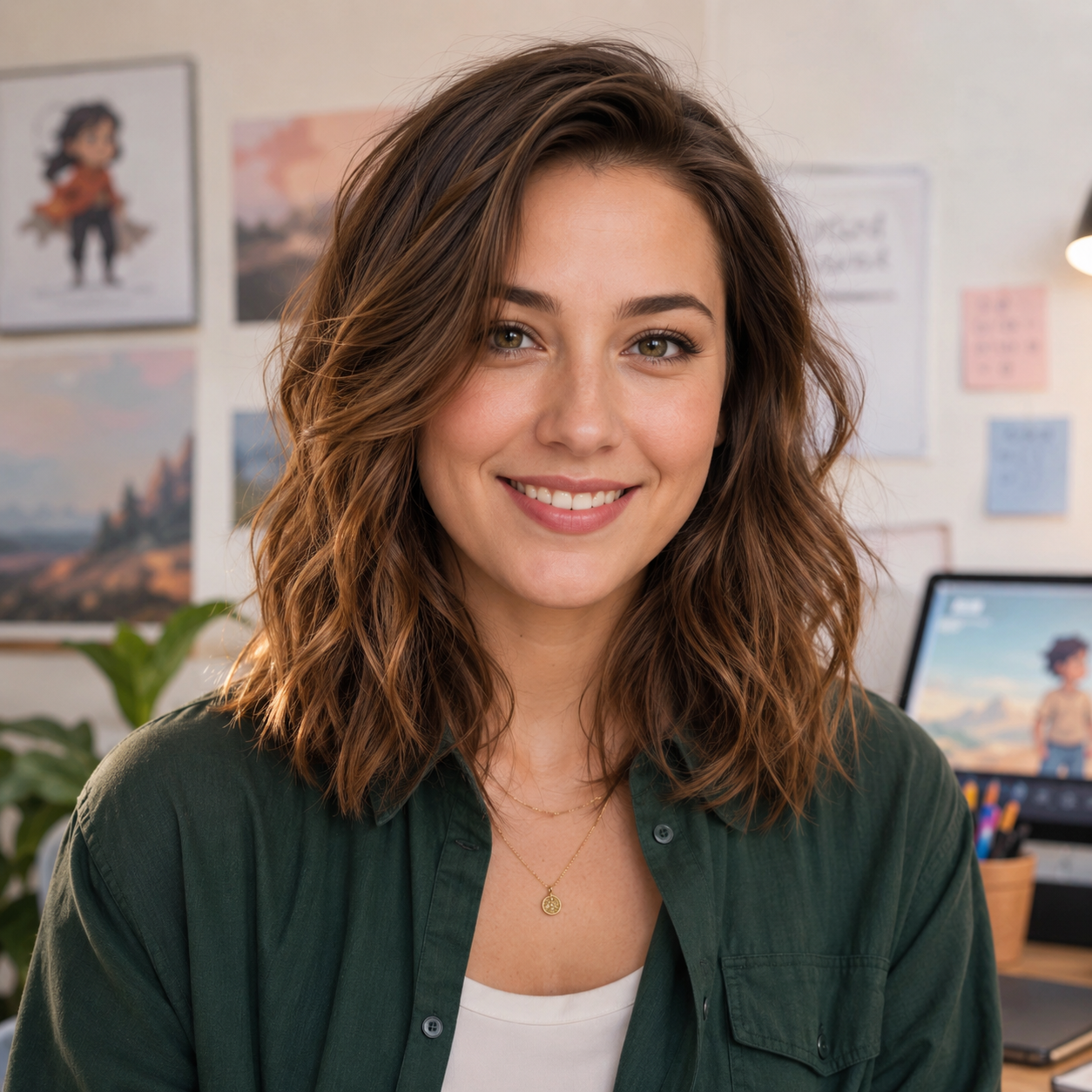 Emily C. freelance animator portrait