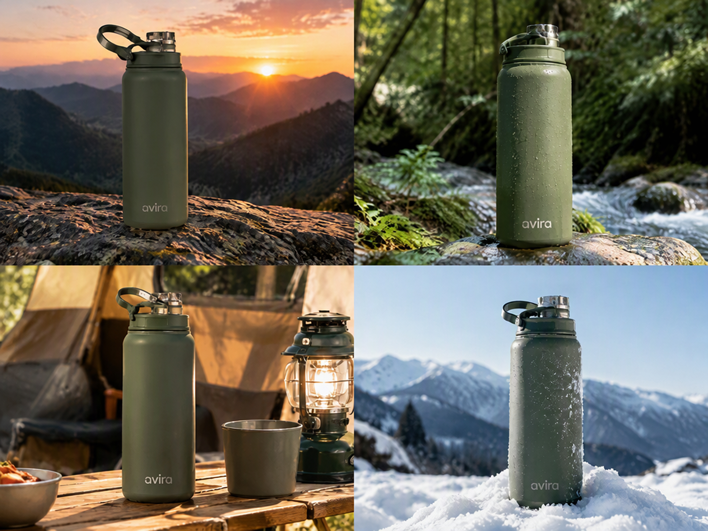 RoboNeo AI Avira Outdoor Water Bottle Ad