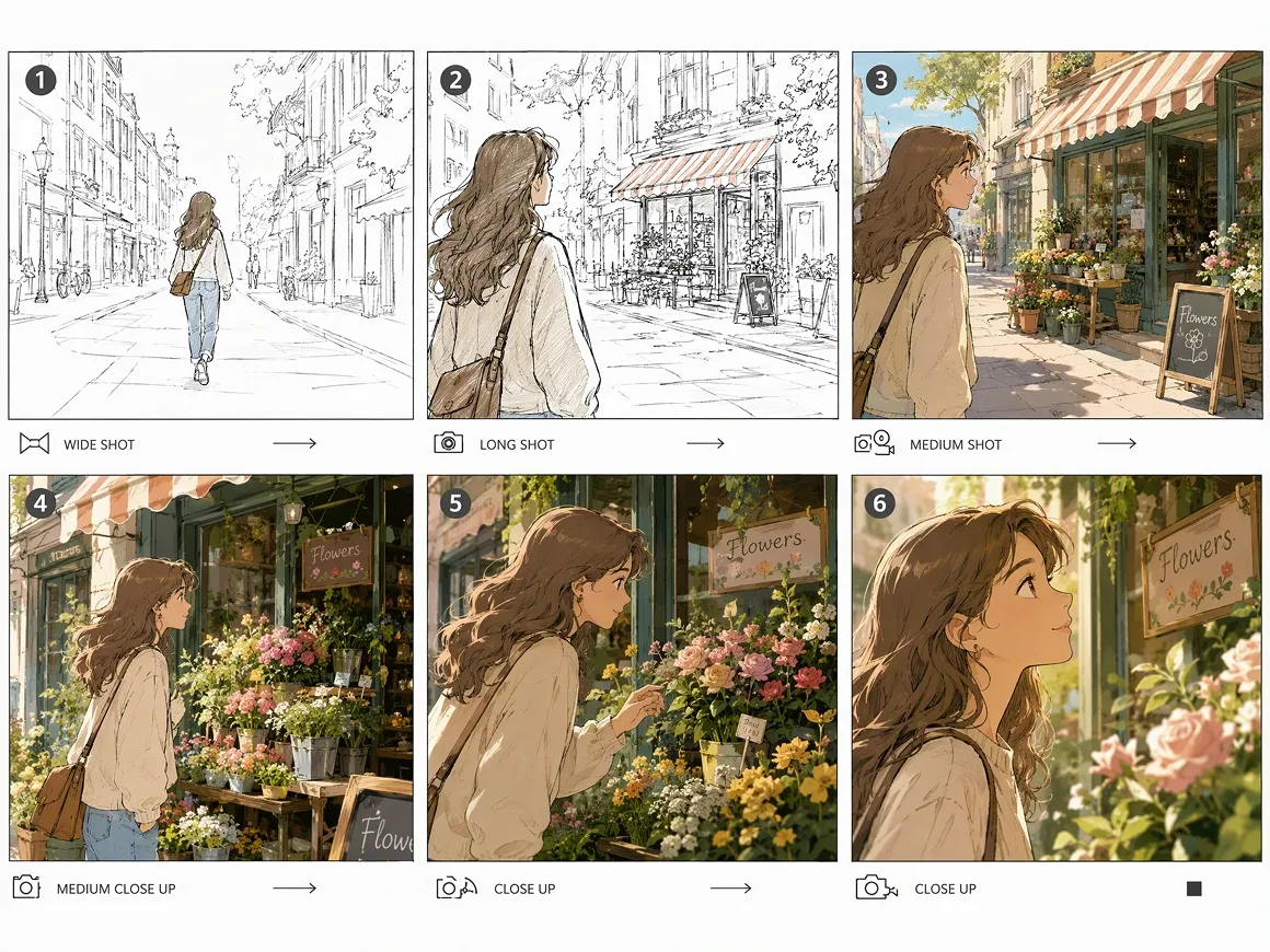 RoboNeo AI storyboard generator camera shots