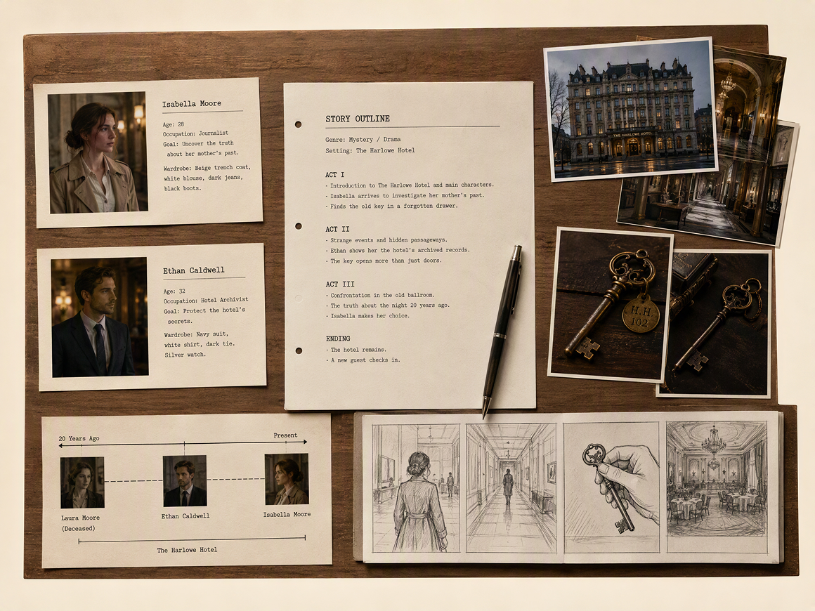 RoboNeo AI story planner for filmmakers