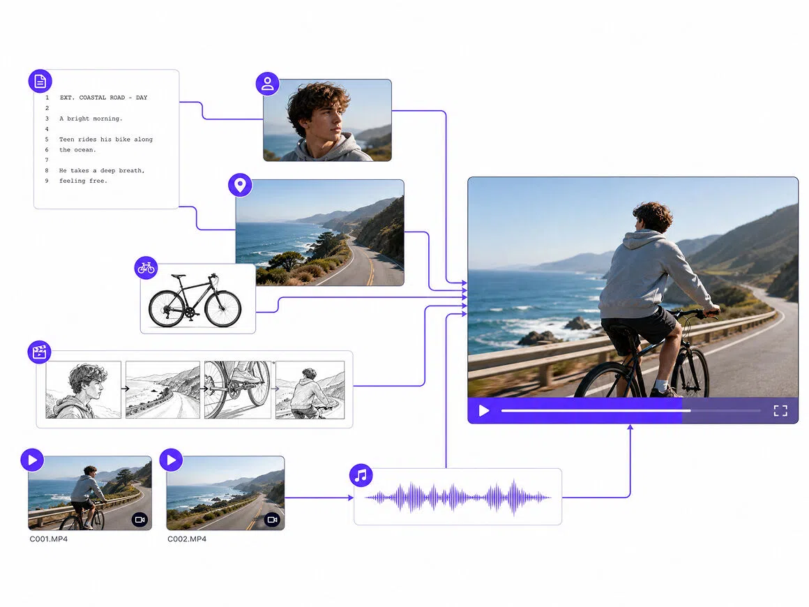 AI Video Workflow from Script to Scene