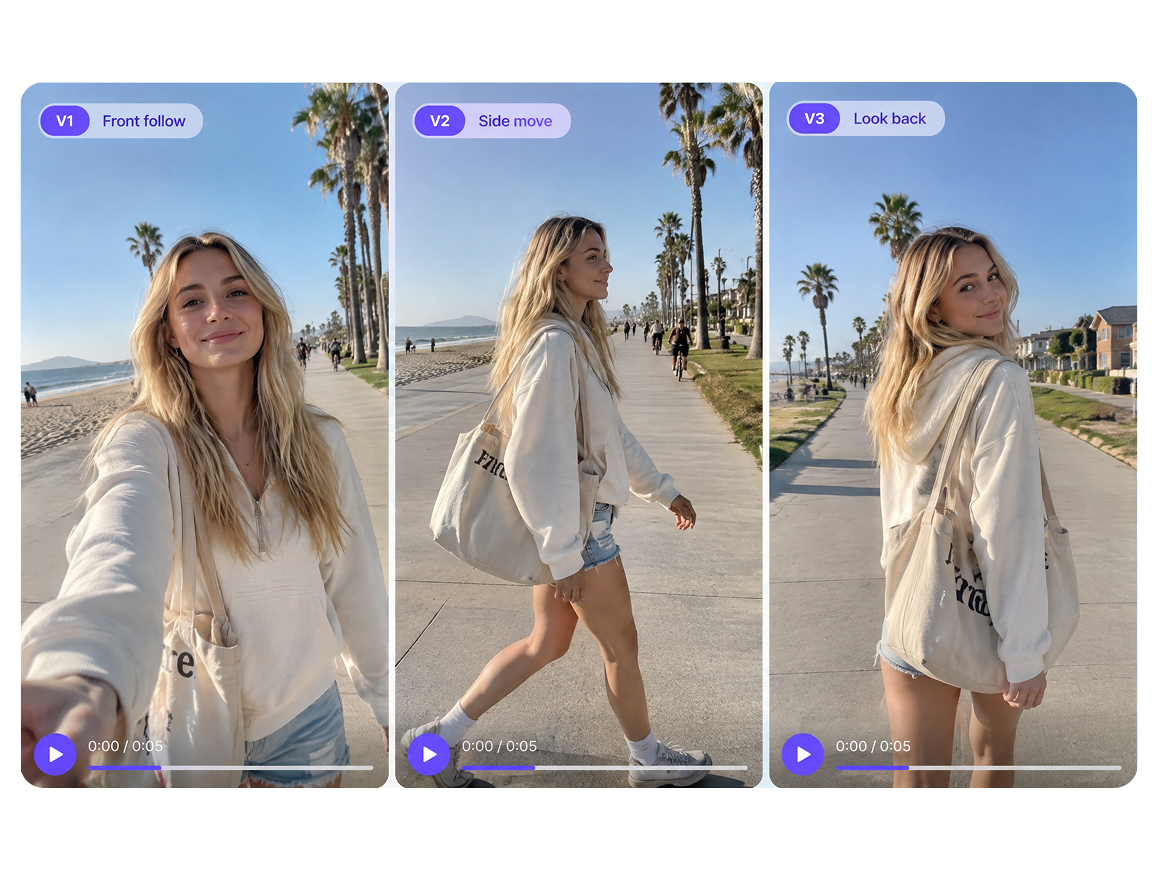 RoboNeo AI video generator camera motion controls