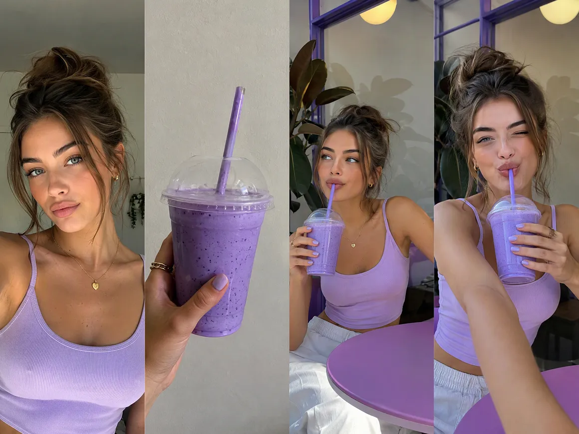 RoboNeo AI image generator smoothie campaign