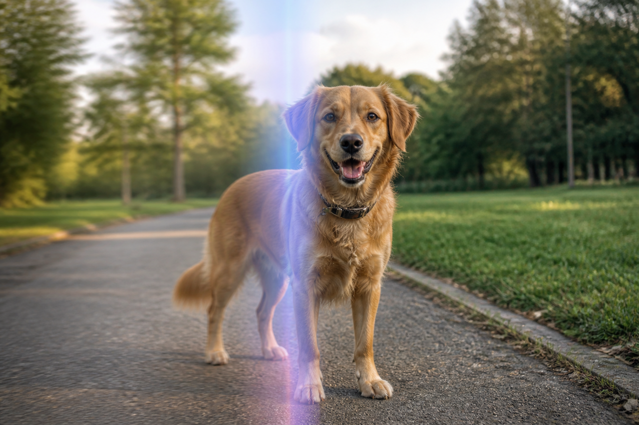 RoboNeo AI face enhancer for pet photos