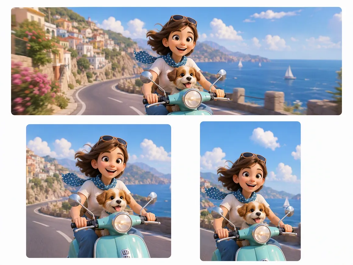 RoboNeo AI image resizer for any aspect ratio