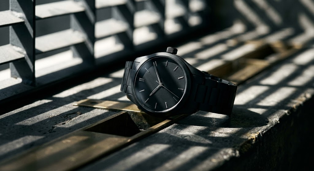 Detailed over-the-shoulder workspace photo showing a creator witnessing instant realistic neon reflections and light interactions on a monitor powered by Nano Banana 2 (Gemini-3.1-flash-image-preview).