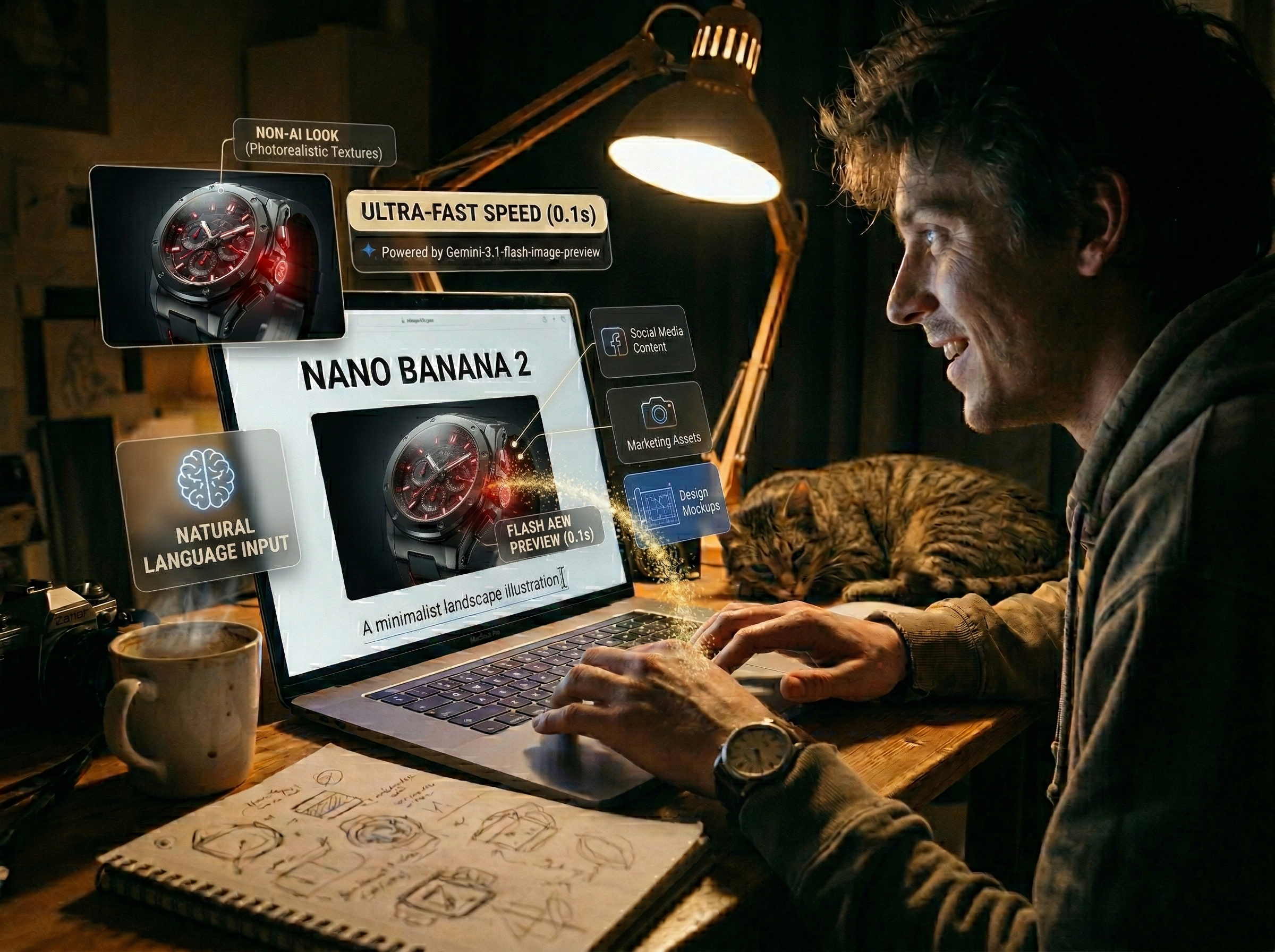 AI Image Generator, Text to Image,Instant AI Preview, Flash Image Tool,Ad Creative, Moodboard, Social Media Art