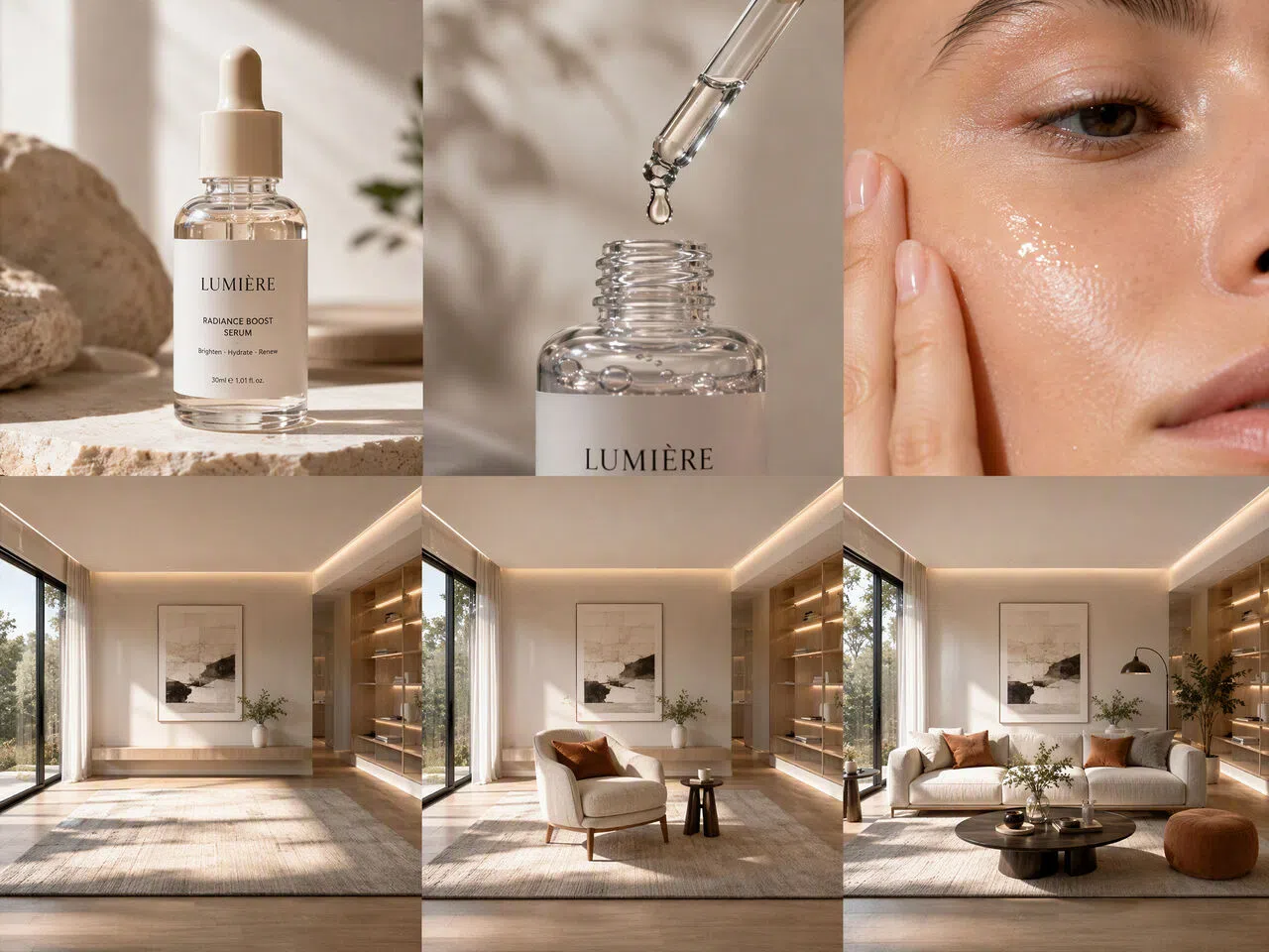 Lumière Radiance Boost Serum AI Product Video
